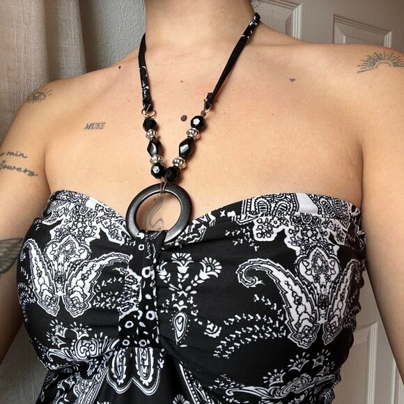 INC International Concepts Halter Maxi Dress – Size Medium - Picture 3 of 8